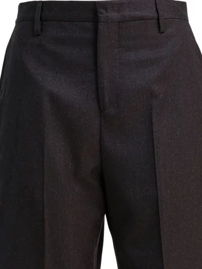 Briglia 1949 Wool Cashmere Trousers In Brown