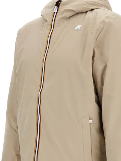 K-way Jack St Warm Double Jacket In Neutral