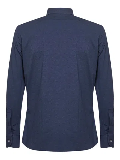 D4.0 Buttoned Long-sleeve Shirt In Multi