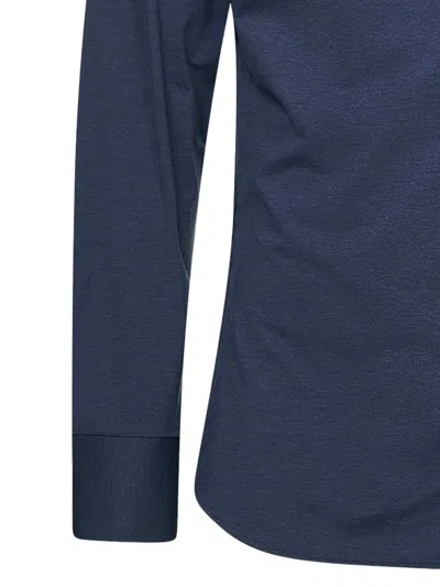 D4.0 Buttoned Long-sleeve Shirt In Multi