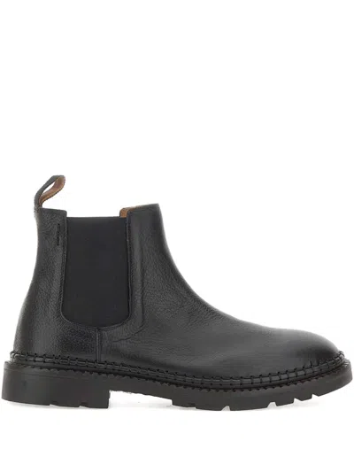 Alexander Hotto Hand-stitched Pull-tab Chelsea Boots In Animal Print