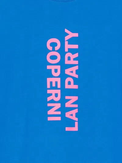 Coperni Lan Party T-shirt In Black