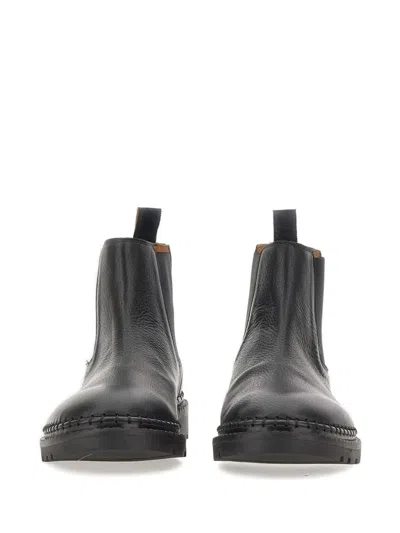 Alexander Hotto Hand-stitched Pull-tab Chelsea Boots In Animal Print