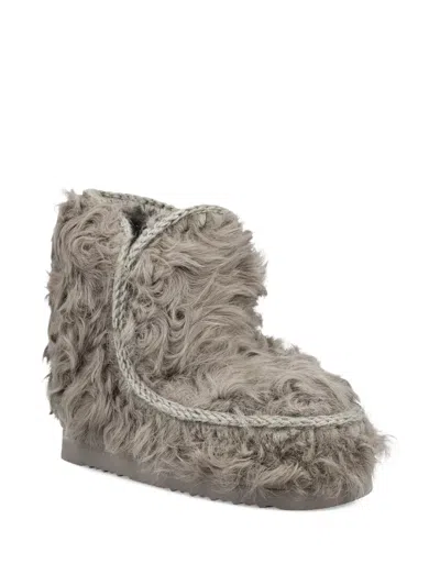 Mou Eskimo 18 Checkiang Fur Boots In Multi