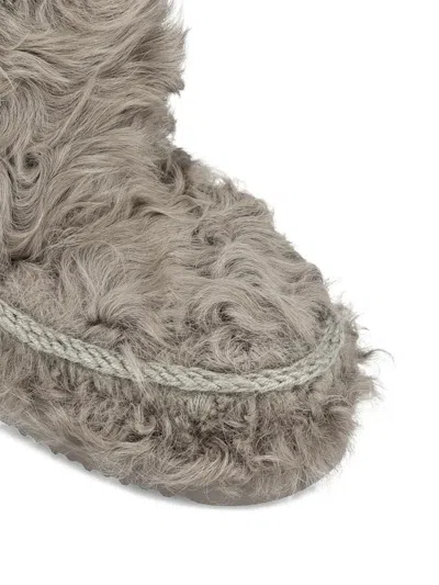 Mou Eskimo 18 Checkiang Fur Boots In Multi