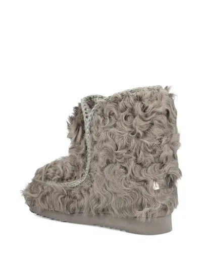 Mou Eskimo 18 Checkiang Fur Boots In Multi