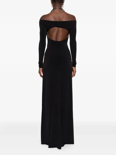 Coperni Cut-out Dress In Black