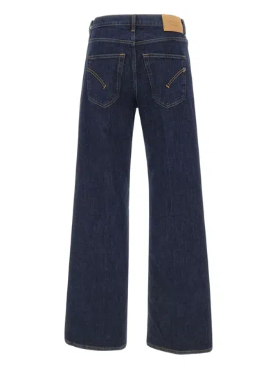 Dondup Jacklyn Five-pocket Jeans In Blue