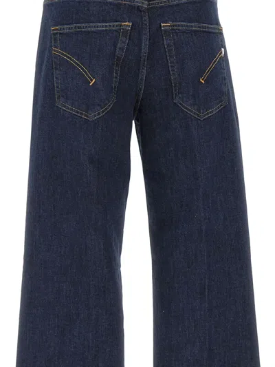 Dondup Jacklyn Five-pocket Jeans In Blue