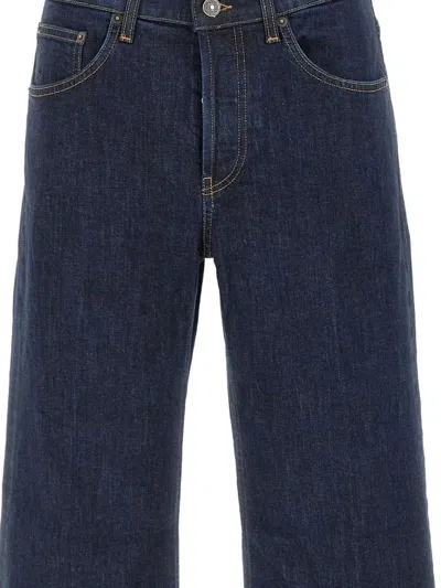 Dondup Jacklyn Five-pocket Jeans In Blue