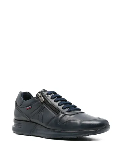 Callaghan Leather Sneakers In Black