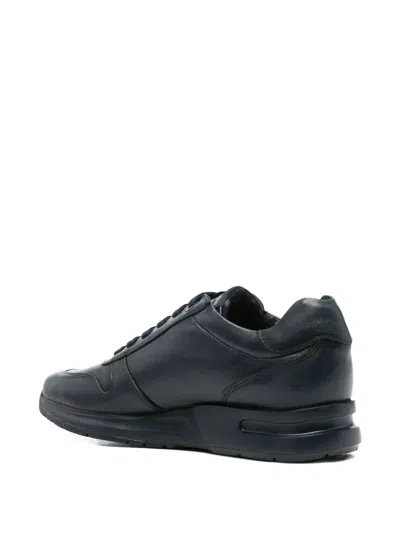 Callaghan Leather Sneakers In Black