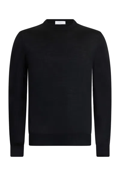 Boglioli Wool Crewneck In Black