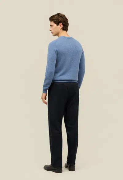 Boglioli Cashmere Crewneck In Blue