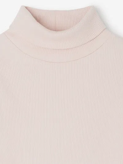 Bonpoint Girls Tahiti High Neck T-shirt In Pink