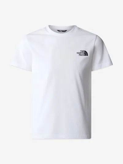 The North Face Kids Simple Dome T-shirt In White