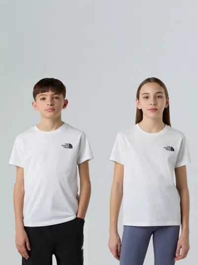 The North Face Kids Simple Dome T-shirt In White