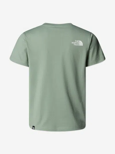 The North Face Kids Simple Dome T-shirt In Green