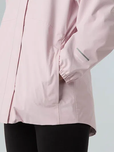 The North Face Girls Antora Rain Jacket In Pink