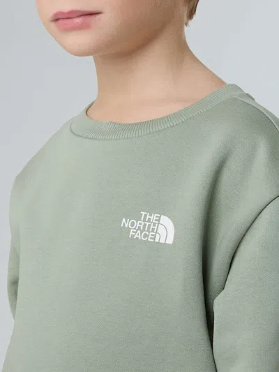 The North Face Kids Simple Dome Fleece Tracksuit In Green