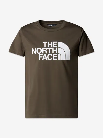 The North Face Kids Easy T-shirt In Green