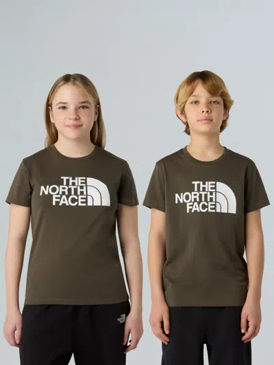 The North Face Kids Easy T-shirt In Green