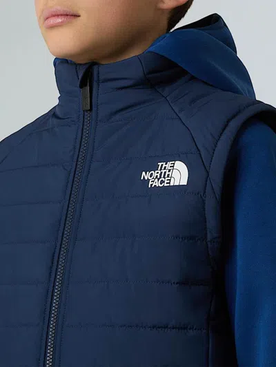 The North Face Boys Never Stop Synthetic Gilet In Blue
