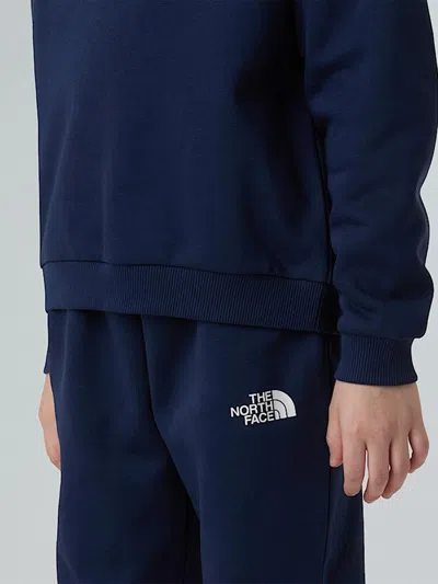 The North Face Kids Simple Dome Fleece Tracksuit In Blue