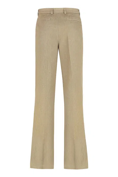 Dries Van Noten Pants Made Of Cotton In Brown