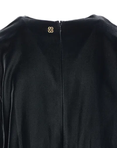 Curvel Green Dress In Black