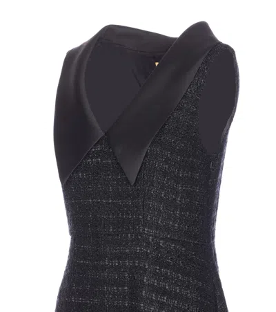 Curvel Dresses In Black