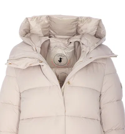 Save The Duck Removable-hood Padded Jacket In Multi
