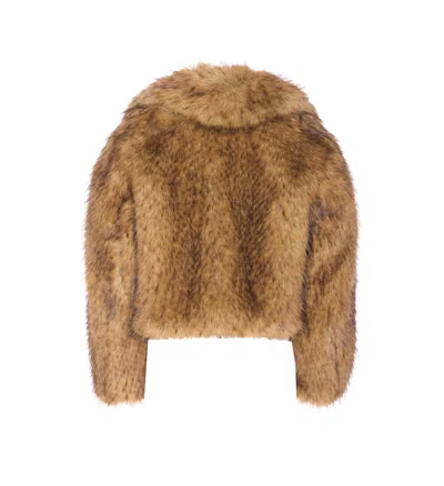 Stand Studio Samara Natural Jacket In Brown