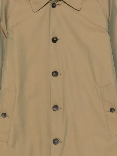 L'impermeabile Dean Trench Coat In Brown