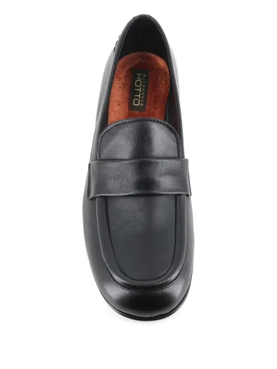 Alexander Hotto Leather Strap Loafers In Multi
