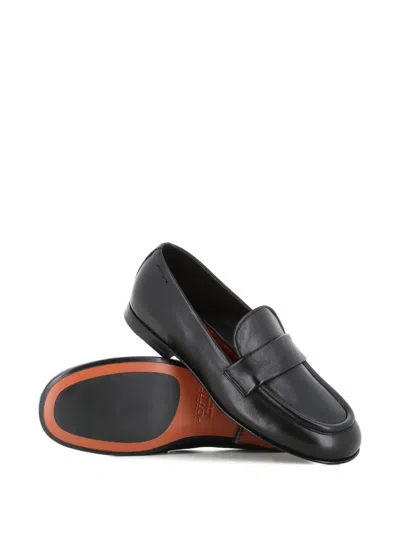 Alexander Hotto Leather Strap Loafers In Multi