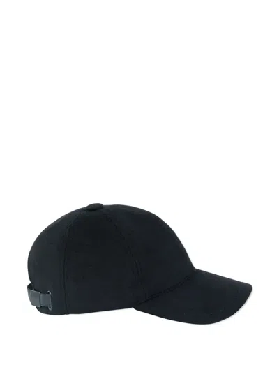 Eric Bompard Felt Cap In Black