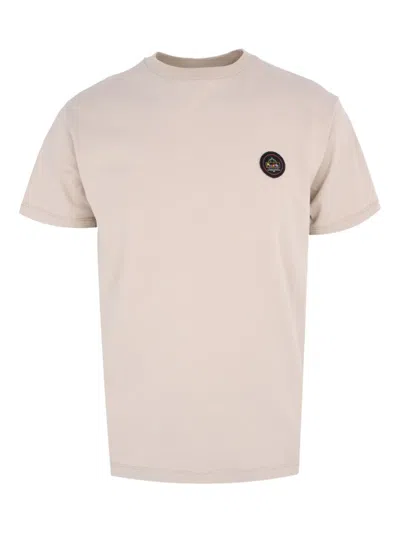 Mauna Kea Surfing Bear T-shirt In Neutral