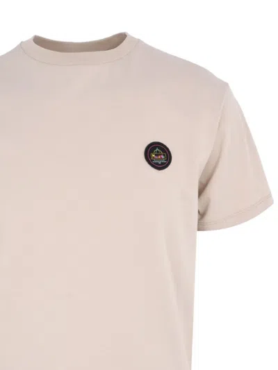 Mauna Kea Surfing Bear T-shirt In Neutral