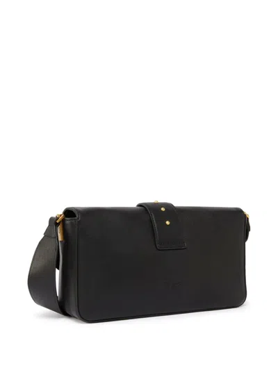 Pinko Love One Shoulder Bag In Black