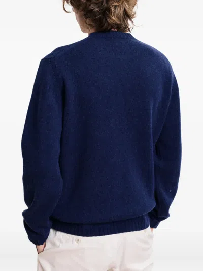 Hartford Crewneck Sweater In Blue