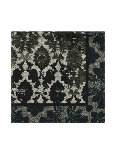 锦缎印花真丝围巾