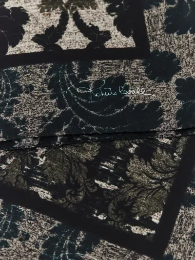 锦缎印花真丝围巾