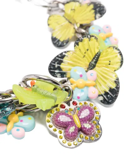 Chopova Lowena Kaleidoscope Carabiner Necklace In Multi