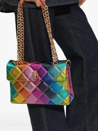 Kurt Geiger Large Kensington Quilted Chain Shoulder Bag In Multi