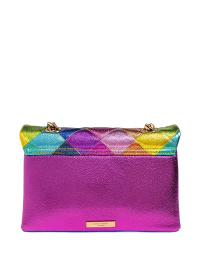 Kurt Geiger Large Kensington Quilted Chain Shoulder Bag In Multi