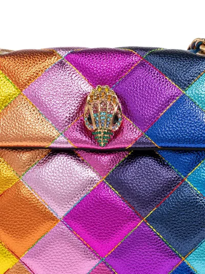 Kurt Geiger Large Kensington Quilted Chain Shoulder Bag In Multi