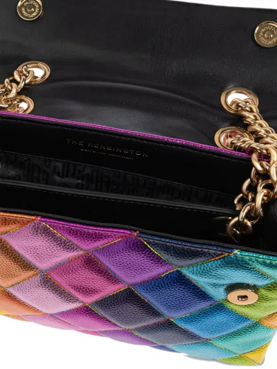 Kurt Geiger Large Kensington Quilted Chain Shoulder Bag In Multi