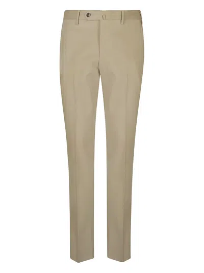 Pt Torino Button Trousers In Animal Print