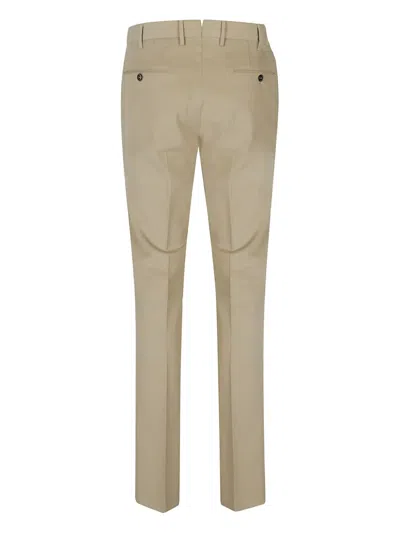 Pt Torino Button Trousers In Animal Print